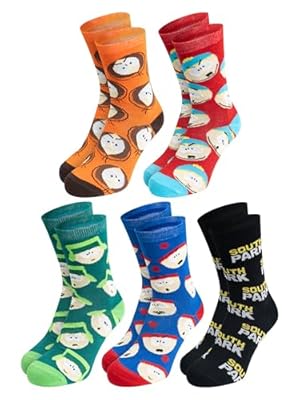 United Labels South Park - 5 pares de calcetines para hombre, multicolor, talla 40-45, calcetines para hombre | Ya disponible en tu tienda friki favorita! En mundofriki.es!