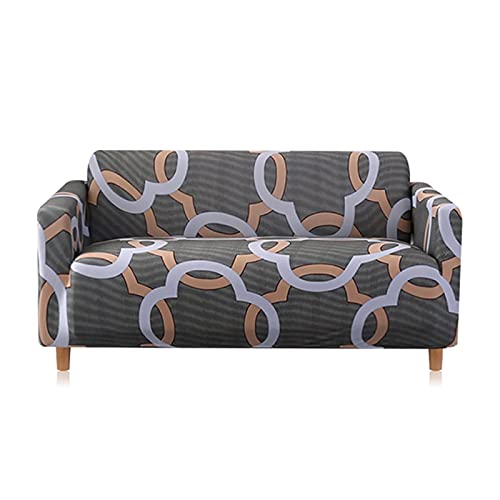 DuANgu Sofa Couch Cover,Type L Needs to Buy 2 Pieces of Flexible Corner Sofa Cover for Living Room Sofa Cover Printed Sofa Cover Stretch Sofa Cover Spandex (Size : 1 Seat 90-140cm)