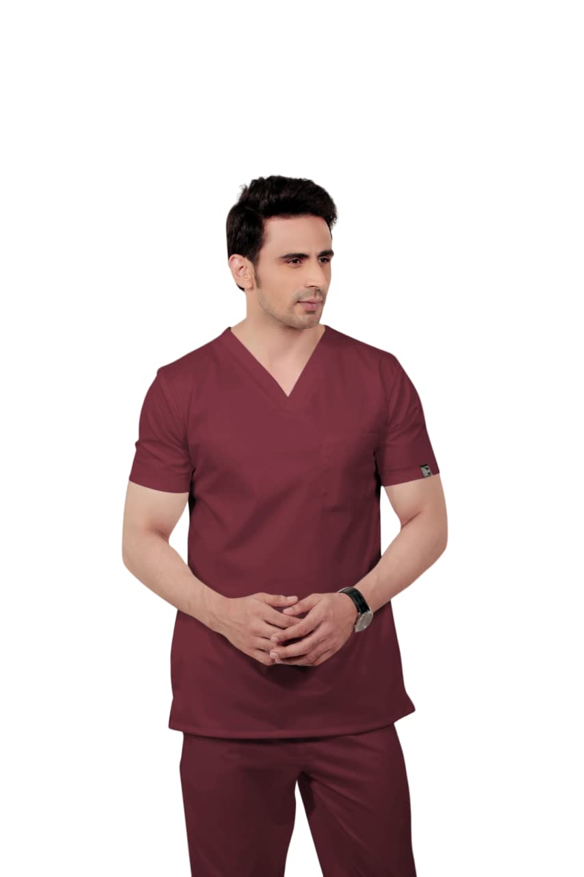 See full amazon price history chart for THE SCRUB LIFE Medical Scrubs for Doctors Men/women Professional Scrub Suit for Doctors Nurses T-Shirt Straight Pant Set Suit for Surgeons Hospital Ot Dressdark Grey/V Neck/Maroon (Size-M) THE SCRUB LIFE Medical Scrubs for Doctors Men/women Professional Scrub Suit for Doctors Nurses T-Shirt Straight Pant Set Suit for Surgeons Hospital Ot Dressdark Grey/V Neck/Maroon (Size-M) (B0BX34P295) Amazon Price History, Amazon Price Tracker