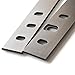 OSCARBIDE 10 inch HSS Planer Blades 2 Pieces/set,for Ryobi AP10 Replacement Planer Knives AP-10 Single Honed Cutting Edge 10.3”x1-3/8”x1/8”