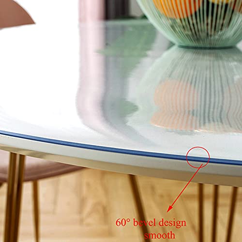 Nappe Transparente 2 mm en PVC Mat Haute Qualité sans Odeur