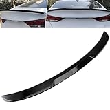 MotorFansClub Rear Spoiler Fit for Hyundai Elantra Sedan 2017 2018 H Style Trunk Lid Spoiler Wing (Glossy Black)