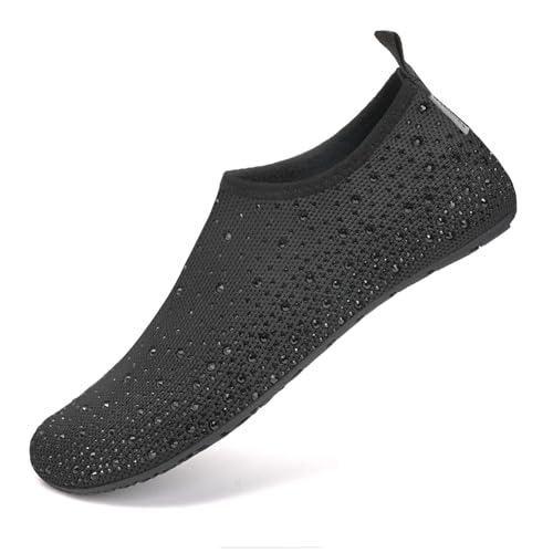 Image of WateLves Womens Barefoot Water Shoes Travel House Slippers for Indoor and Outdoor Aqua Socks for Beach Swim Surf Yoga Dancing Camping Must Haves