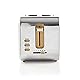 Nedis Toaster - Soft-Touch - 6 Verschiedenen Stufen - Auftau- und Aufwärmfunktion - Krümelschublade - Selbstabschaltung - Haushaltsgerät - Abbruch-Funktion - 2 Breite Öffnungen - Weiss