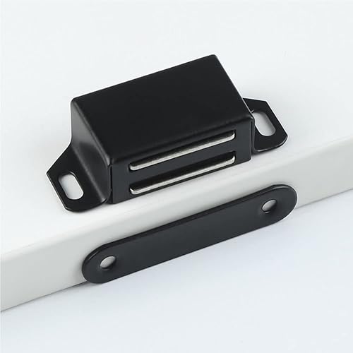 Miniatura 9 de Pestillo para puerta de gabinete con imán fuerte, pestillo para muebles de 0.047 in de grosor, 20 libras, bronce aceitado (paquete de 8)