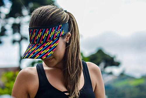 Viseira para Corrida HUPI Guache, Cor: PRETO