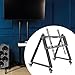 ＫＬＫＣＭＳ Low Height Mobile TV Stand Rolling TV Stand with Wheel Multipurpose Mobile TV Mount Stand Sturdy Floor Monitor Cart for Home, 32 inch to 70 inch