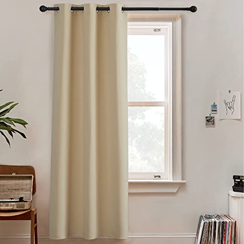 RYB HOME Room Dividers Curtain - Room Darkening 100% Privacy