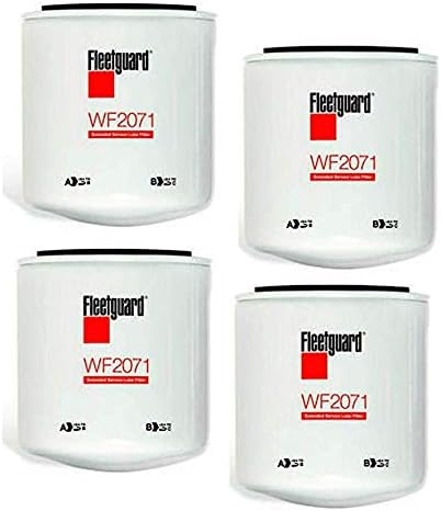 WF2071 Fleetguard Water, Spin On (Pack of 4)
