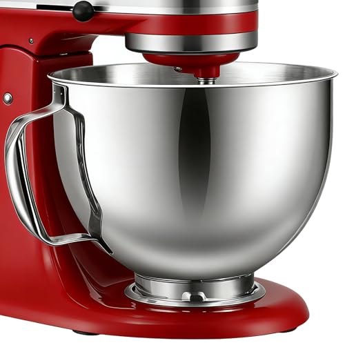 FOKIEE 5QT Stainless Steel Mixer Bowl for KitchenAid Tilt Head Stand Mixer
