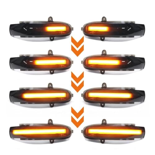 Intermitente dinámico W203 luz LED retrovisor Mercedes Benz Clase C 2001-2007 7