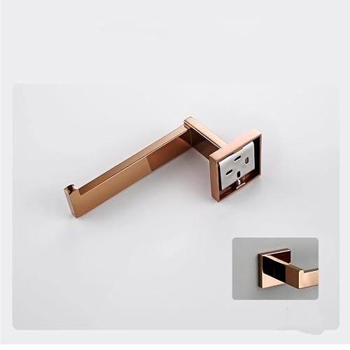 Miniatura 2 de Accesorios De Baño De Oro Rosa Pulido, Toallero De Acero Inoxidable, Soporte De Papel, Gancho Para Anillo De Toalla, Accesorio De Baño, Juegos De Accesorios De Baño