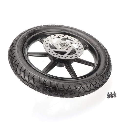 Roue avant de moto 14 pouces de haute précision avec disque de frein 140mm intégré