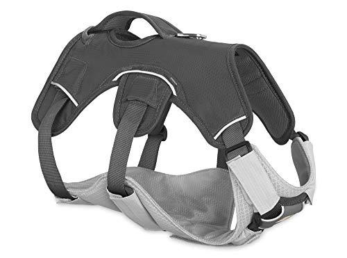Ruffwear Kühlender Brustschutz für Hunde, Kompatibel mit bestimmten Ruffwear Geschirren und Hunderucksäcken, Größe: S, Grau, Core Cooler, 3085-033S