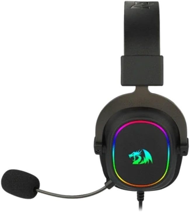 Headset Gamer Redragon Zeus X Rgb Usb 7.1 Surround Sound Virtual H510-rgb Cor:preto