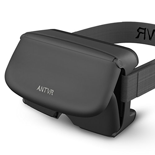 Image of ANTVR 3D Immersive Virtual Reality Glasses Cardboard VR Box Headset for 5.0 inch-6.0 inch Smartphone Xiaomeng - Black
