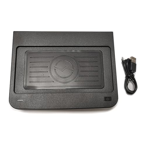 MUEOSI 10W Car QI Wireless Charging Phone Charger Car Armrest Box Charging Plate Charging Phone Holder, for Audi, Q5 SQ5 2016 2017 2018 2019 wireless charger(For SQ5)