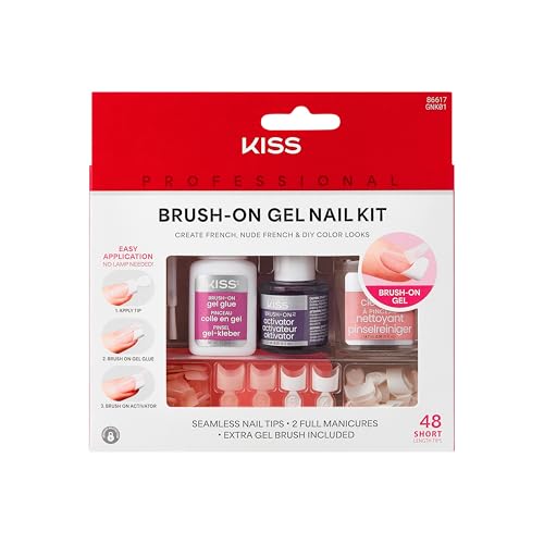 KISS Brush-On Gel Nail Kit