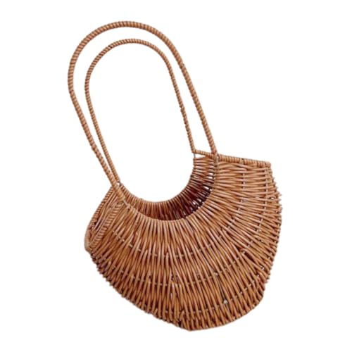 BUGUUYO cesta de la compra Decorativo bochas cesta de almacenamiento de juguetes cestas almacenaje cesta almacenaje Accesorio para foto cesta de flores con asa el plastico Reutilizable