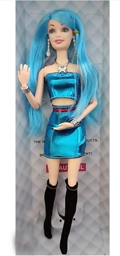 Image of Colorful Doll with Foldable Hands and Legs for Kids (Multicolor)