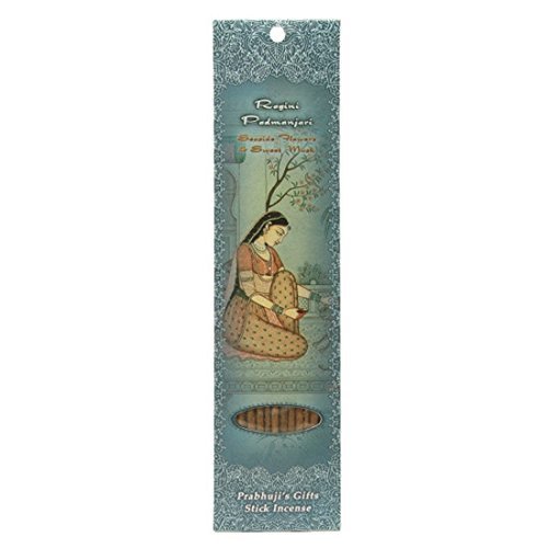 Prabhuji's Gifts Ragini Padmanjari Hand-Rolled Spiritual Incense Sticks From India - Aromatic Sticks - Stick Incense For Meditation - Yoga, Relaxation, & Aromatherapy Incense - Relaxation #TOP8