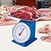 220lbs Mechanical Kitchen Scale, Commercial Food Scale, Heavy Duty Larg Meat Scale,Bread Scale,Industrial Dial Scale for Food Markets, Small Shops, Home