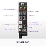 NZXT N9 X870E - AMD X870E AM5 ATX Gaming Motherboard for Ryzen 9000/8000/7000-20+2+1, DDR5, 4X M.2, PCIe 5.0, Wi-Fi 7, 5GbE, USB 4 – Full-Metal Cover, M.2 Quick-Release Latches – Black - Image 5