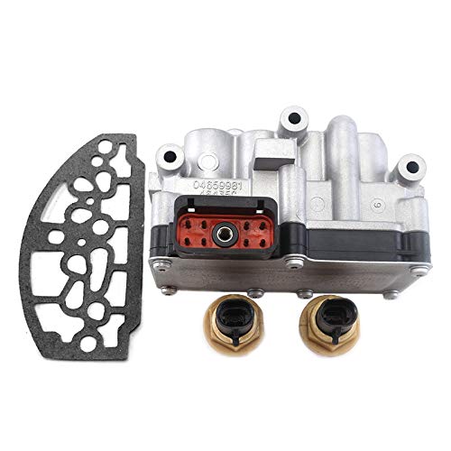 21380 5140429AA 5015646AC A604 41TE Shift Solenoid Block Assembly Input Output Speed Sensors Service Kit with Gasket 140429AA 41TE Transmission