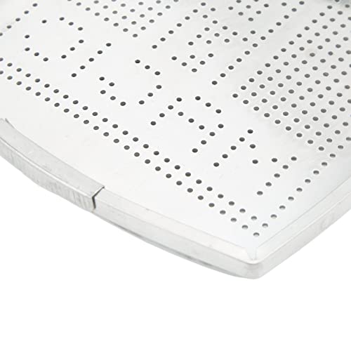 Eisenschuhplatte aus Aluminium Schützt den Stoff und Spart Zeit, 12,7 X 22 Cm, für Elektrisches Bügeleisen und den Heimgebrauch