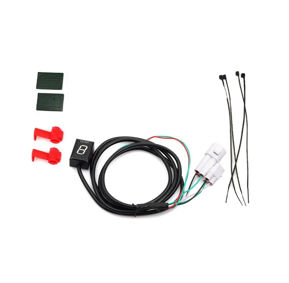 Velocità Indicatore Moto 1-6 Velocità Display Digitale Meter Per Per Ralder Per Diversion Fzh150 Fzn150 Per V-Star Indicatore Di Marcia Parti