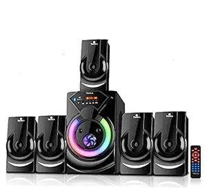 TRONICA 70W BT2150 5.1 Home Theater with Wireless BluetoothMultimedia Speaker with Supporting FM/SD Card/Aux & Remote Control, Powerful Bass, Surround Sound Home Theater Speaker