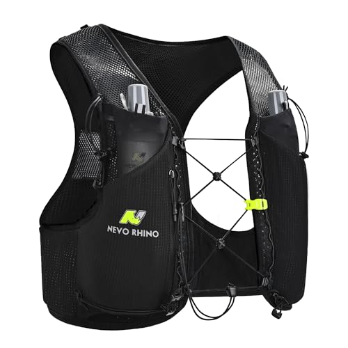 N NEVO RHINO Running Hydration Vest with 2 TPU 250ml Soft Flasks