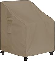 Vista 15 de Easy-Going Funda para Silla de Respaldo Alto para Exteriores Resistente a Rayos UV Funda para Silla de Patio Impermeable Funda para Muebles