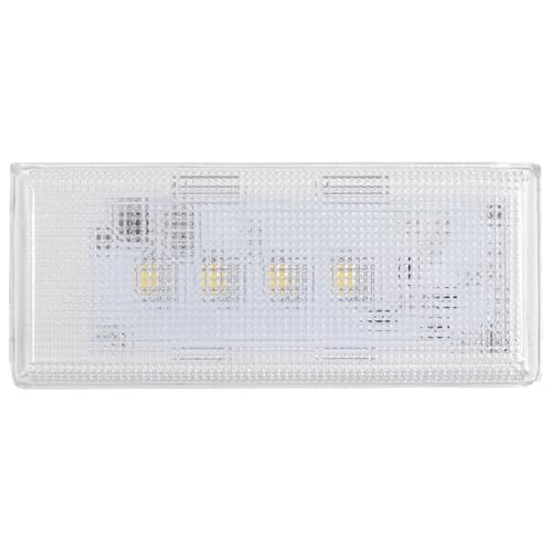 ZNTVW WPW10515058 W10515058 Refrigerator LED Light with Cover Compatible with Whirlpool Freezer Refrigerator Replaces 3021142 AP6022534 PS11755867 W10522611 W10465957 etc.