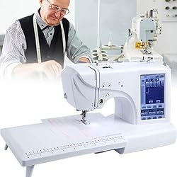 Maquina De Bordar Chicago 7 AOKLEY Máquina Bordar eléctrica,Pantalla táctil Color 7pulgadas + iluminación LED,2tipos Marcos Bordado,patrón importación Disco U,enhebrado/Recorte automático,máquina Coser automática