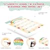 Birthday Chart for Classroom, Happy Birthday Bulletin Board Set, Reusable Colorful Classroom Poster