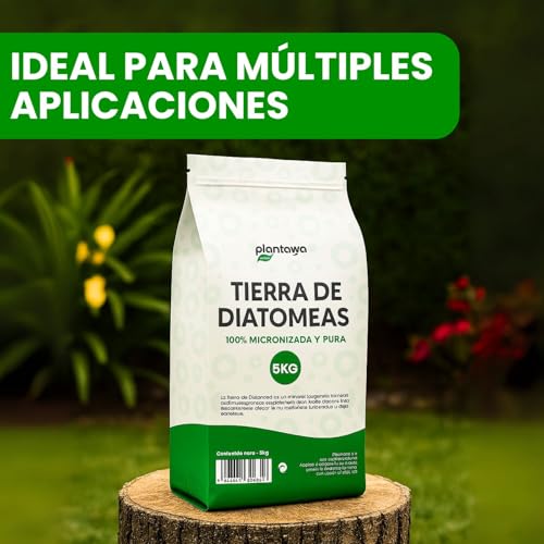 Miniatura 7 de Plantawa Tierra De Diatomeas 5 Kg Polvo Ultrafino De Alta Pureza Materia Prima Natural Sin Tratamientos Químicos El Embalaje Puede Variar