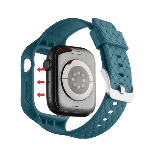 Braided Integrated Smart Watch Case with Strap for Apple3