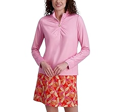 Stella Parker Women's Long Sleeve Quarter Zip Tennis-Golf