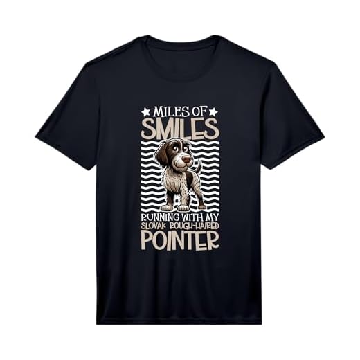 Mens Running with My Slovak Rough-haired Pointer Performance T-Shirt