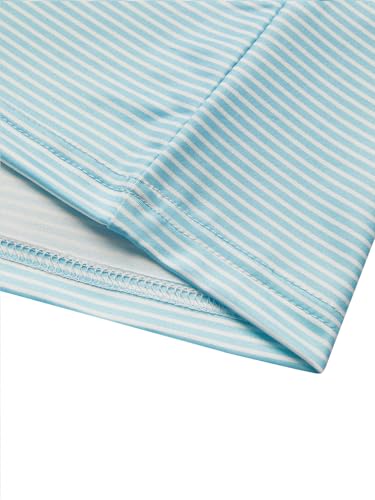 Hardaddy Men's Stripe Short Sleeve Casual Polo Shirts - $8.49 after coupon - image 5