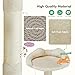 BKNROIHB 54in Cat Tree - Indoor Cat High-Rise Multi-Story Tower - Pet Playroom with Large Apartment(Beige)