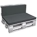 Beautissu Palettenkissen Set Eco Pure – 1x Klappbares Sitzkissen 120x80 cm & 1x Rückenkissen 120x40 cm Indoor & Outdoor Europaletten Polsterauflage Palettenmöbel mit abnehmbaren Bezug - Graphitgrau