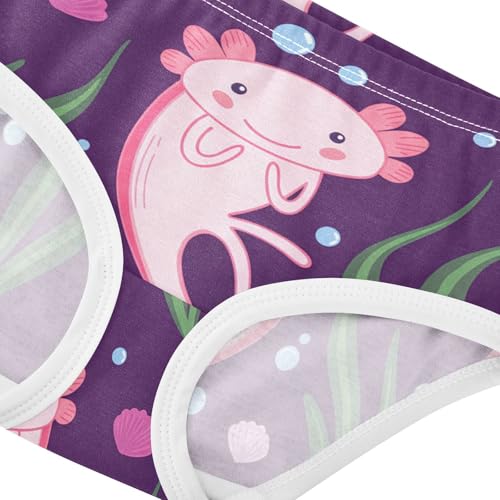 Cute Pink Axolotls Toddler Girls's Underwear 2T 202c12984