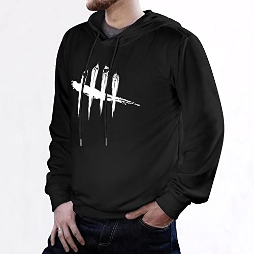 Men Long Sleeve Pullover Hoodie Tops Sport Hooded Sportswear Costume4