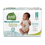 Seventh Generation baby diapers for newborns.