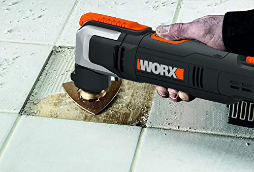Outil multifonction oscillant WORX pour couper et poncer dans les angles d'accès difficile - 3