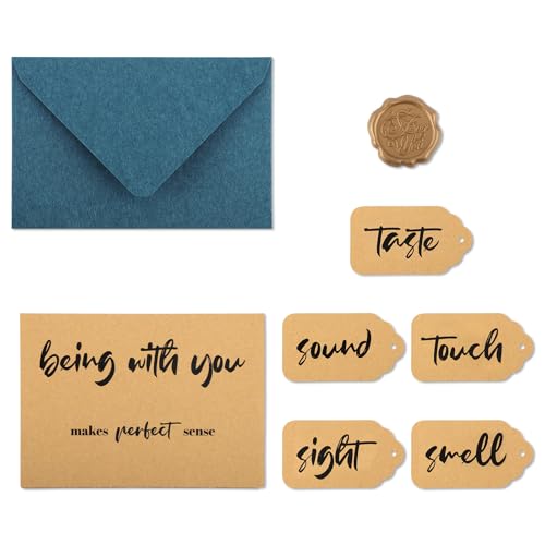 Carte 5 sens idées cadeaux boyfriend je t aime