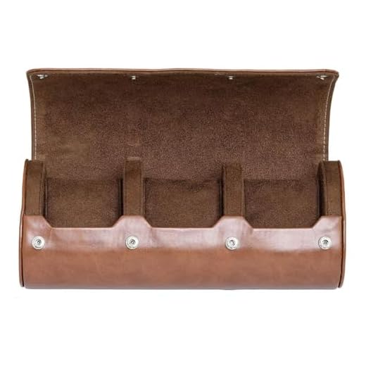 ROTHWELL Watch Roll Travel Case
