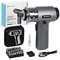 Creality 3D Printer Tools, 3.7V Cordless Electric Screwdriver with 32 Pcs CRV Steel Screwdriver Bits 7-Speed Knob for Ve